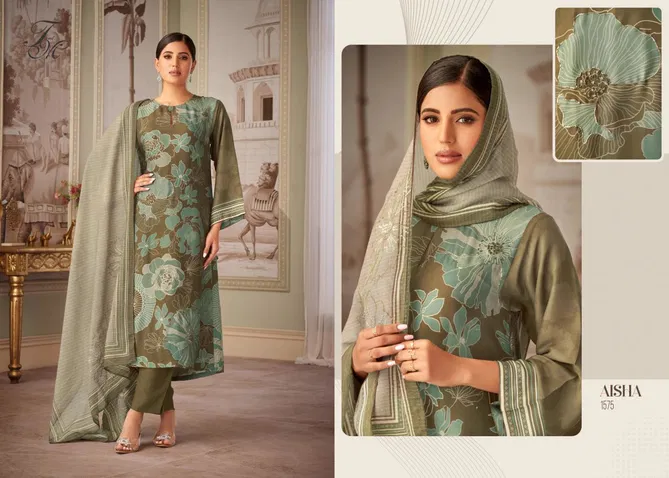 Aisha By T And M Tissue Digital Printed Salwar Kameez Wholesale Shop In Surat